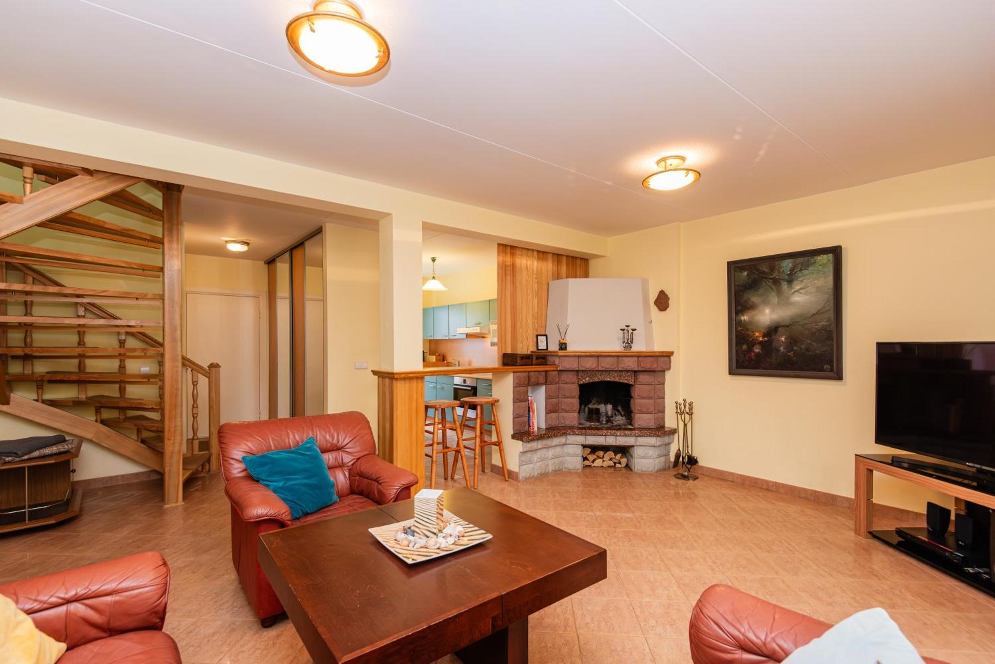 Family Inn Cottage With Terrace Palanga Esterno foto